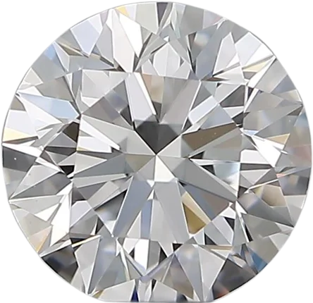 0.7 Carat D VVS2 Round Natural Diamond