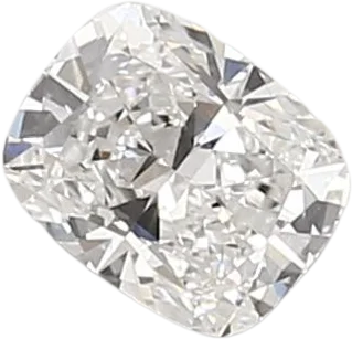 0.73 Carat E vs1 Elongated Cushion Lab Diamond