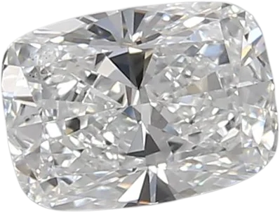 0.74 Carat D vs1 Elongated Cushion Lab Diamond