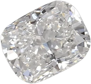 0.74 Carat E vs1 Elongated Cushion Lab Diamond