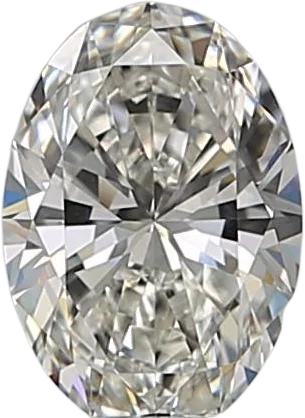 0.75 Carat H VS2 Oval Natural Diamond