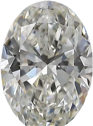 0.76 Carat I SI1 Oval Natural Diamond