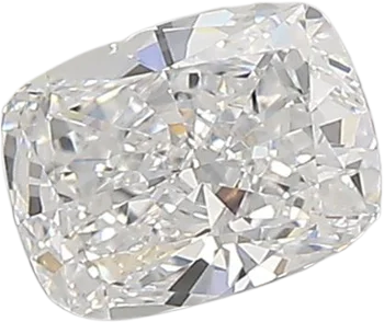 0.79 Carat D vvs2 Elongated Cushion Lab Diamond