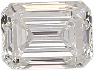 0.79 Carat E vvs2 Emerald Lab Diamond