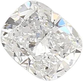 0.88 Carat D vs1 Elongated Cushion Lab Diamond