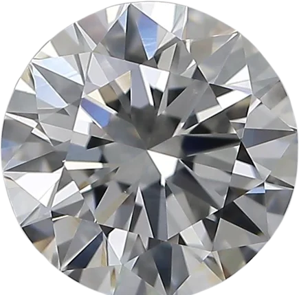 0.9 Carat H VS2 Round Natural Diamond