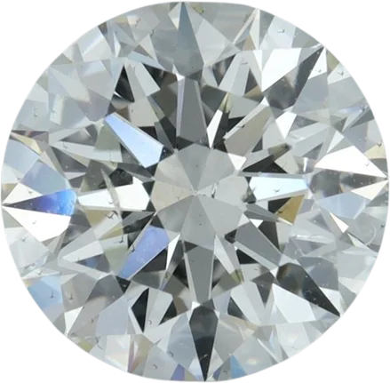 0.9 Carat K SI1 Round Natural Diamond