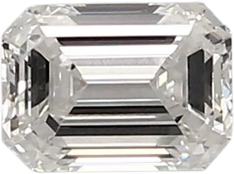 0.96 Carat E vvs2 Emerald Lab Diamond