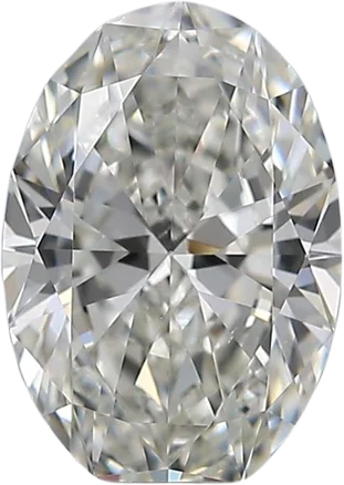 0.96 Carat H VS2 Oval Natural Diamond