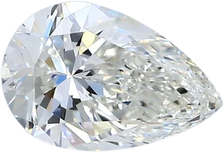 1 Carat I VS1 Pear Natural Diamond