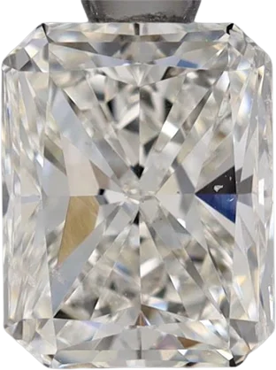 1 Carat H SI2 Radiant Natural Diamond