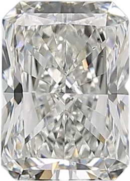 1.01 Carat H VS2 Radiant Natural Diamond