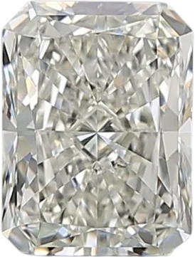 1.01 Carat J SI2 Radiant Natural Diamond