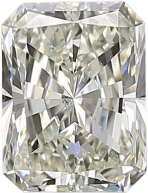 1.01 Carat K SI1 Radiant Natural Diamond