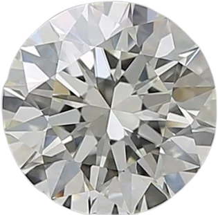 1.01 Carat K IF Round Natural Diamond