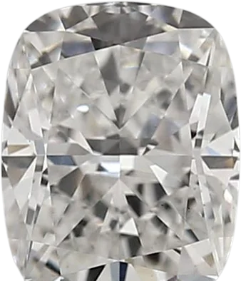 1.02 Carat E vs1 Elongated Cushion Lab Diamond