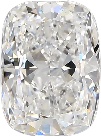 1.02 Carat E vs1 Elongated Cushion Lab Diamond