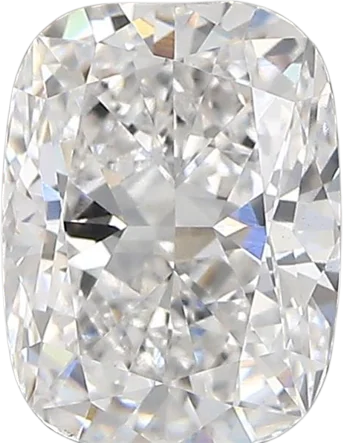 1.02 Carat E vs1 Elongated Cushion Lab Diamond