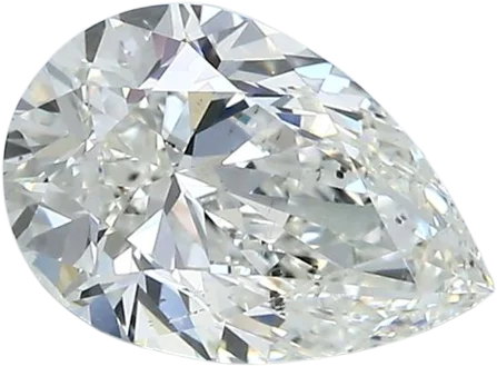 1.5 Carat I SI1 Pear Natural Diamond