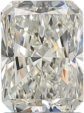 1.5 Carat K VS1 Radiant Natural Diamond