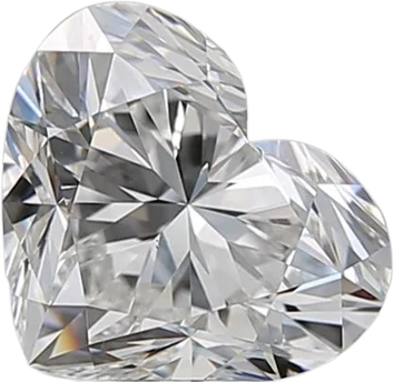 1.51 Carat F VS1 Heart Natural Diamond