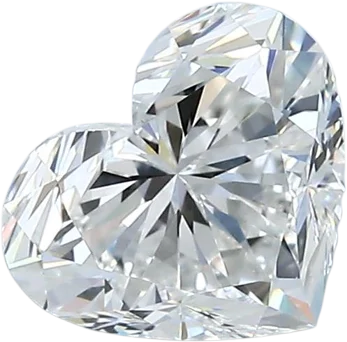 1.7 Carat F VVS2 Heart Natural Diamond