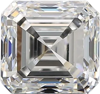 2.01 Carat F VS1 Asscher Natural Diamond