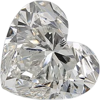 2.01 Carat H SI2 Heart Natural Diamond