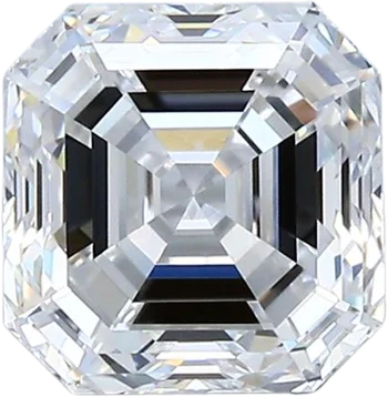 2.02 Carat D VS2 Asscher Natural Diamond