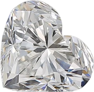 2.03 Carat F VS2 Heart Natural Diamond