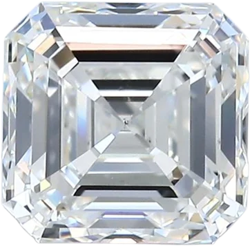 2.2 Carat F VS1 Asscher Natural Diamond