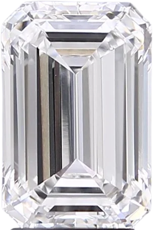 2.7 Carat E VVS2 Emerald Lab Diamond