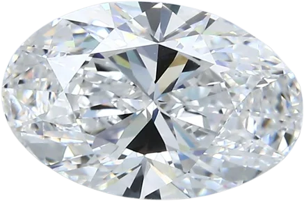 3.01 Carat E VVS2 Oval Natural Diamond