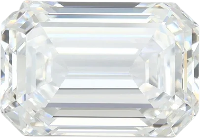 3.02 Carat D VVS2 Emerald Lab Diamond