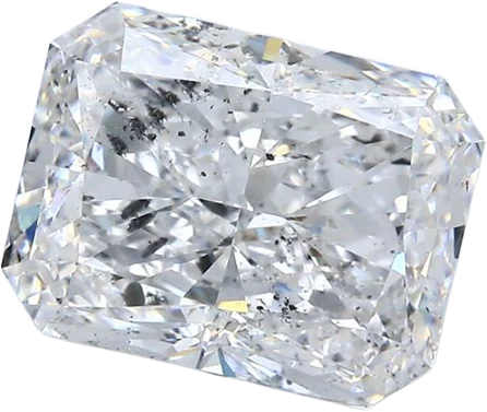 4.01 Carat E SI2 Radiant Natural Diamond