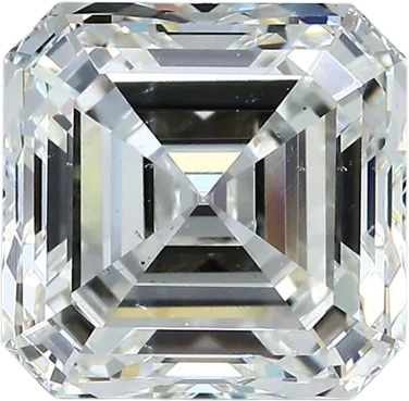 5.03 Carat I SI1 Asscher Natural Diamond